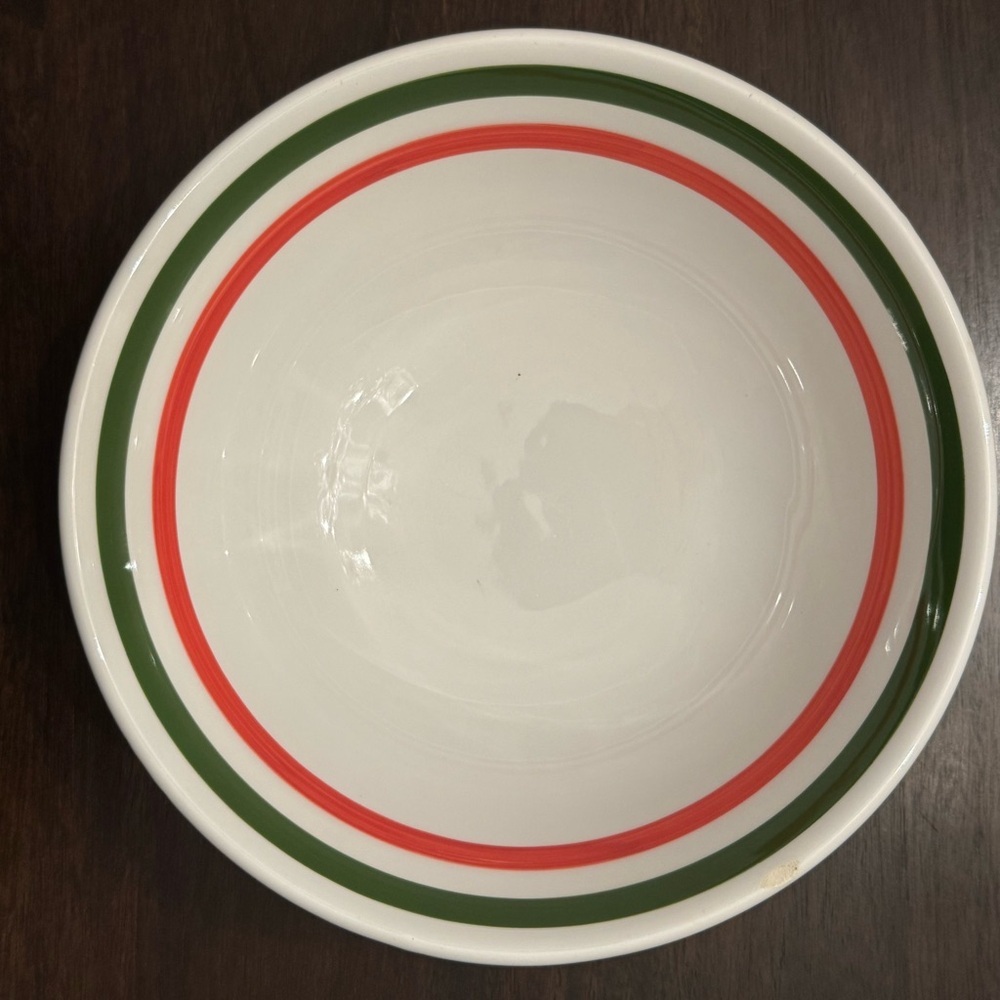La Primula Vintage Ceramic Italian Spaghetti Serving Bowl